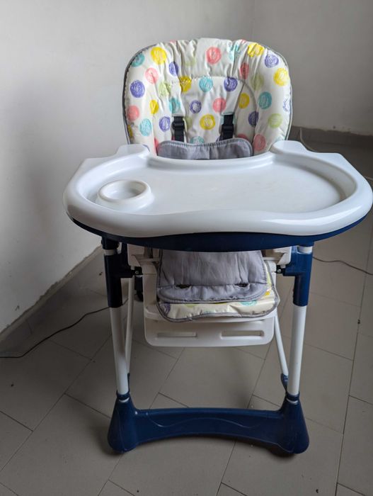 Scaun de masă Mappy, reglabil, copii vârsta cuprinsă  6 și 36 de luni