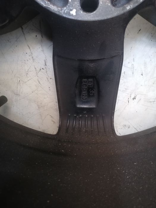 Set jante aliaj R17 BMW seria 1,,3.X3 5*120.  7'5j  et 35