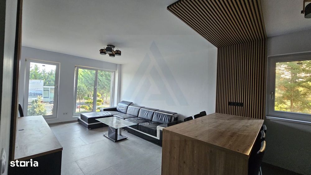 Apartament modern 3 camere 2 bai terasa acoperita etaj 1 in Cristian — fotografia 1