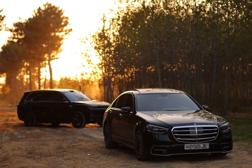 Mercedes Benz 221 long   233 qilingan