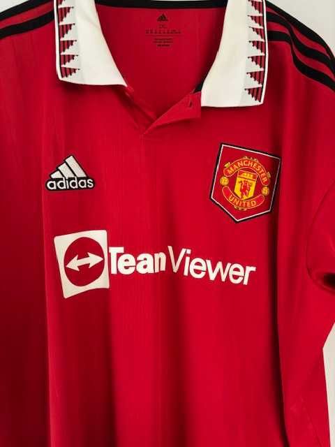Tricou original  Adidas , nou 2XL -  Manchester United