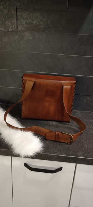 Чанта от естествена кожа