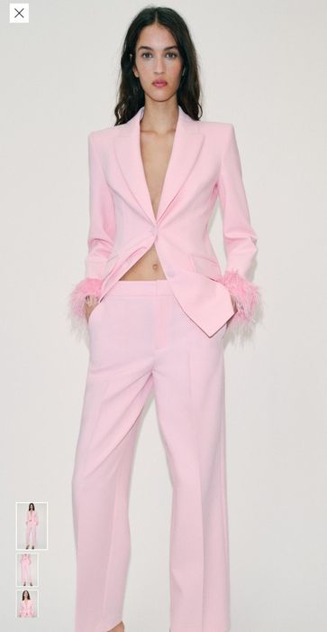 Костюм с пера ZARA