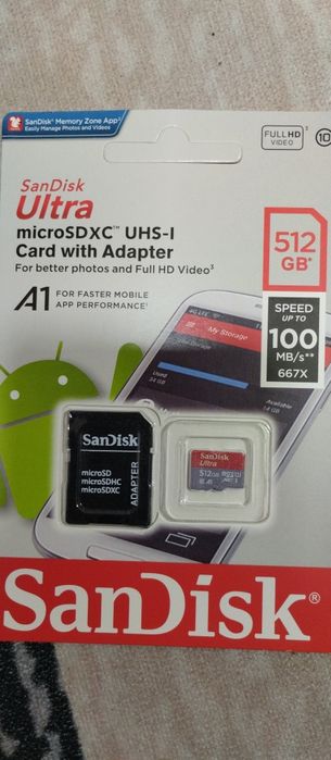 Карта памет SanDisk 512GB