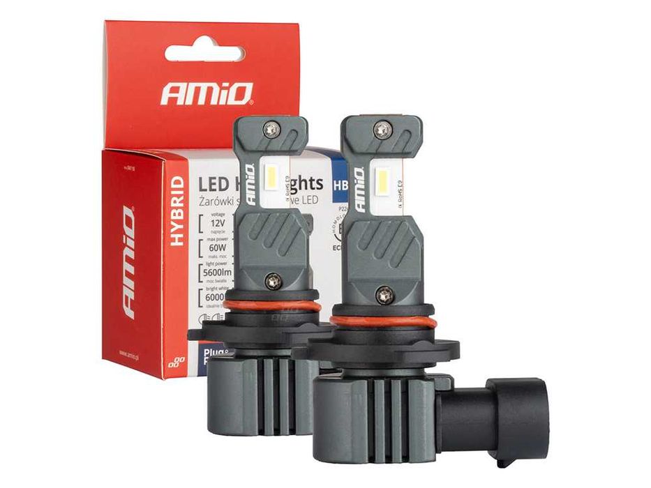 LED крушки HB4 AMIO HYBRID Лед крушка Canbus 60W, 6000K