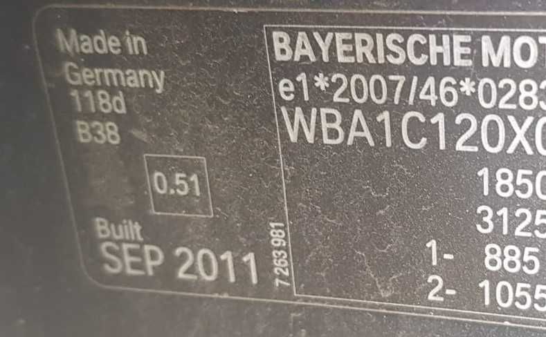 Bara Haion Capota Oglinda Usa Stop Plafon Scaune Jante Trager BMW F20