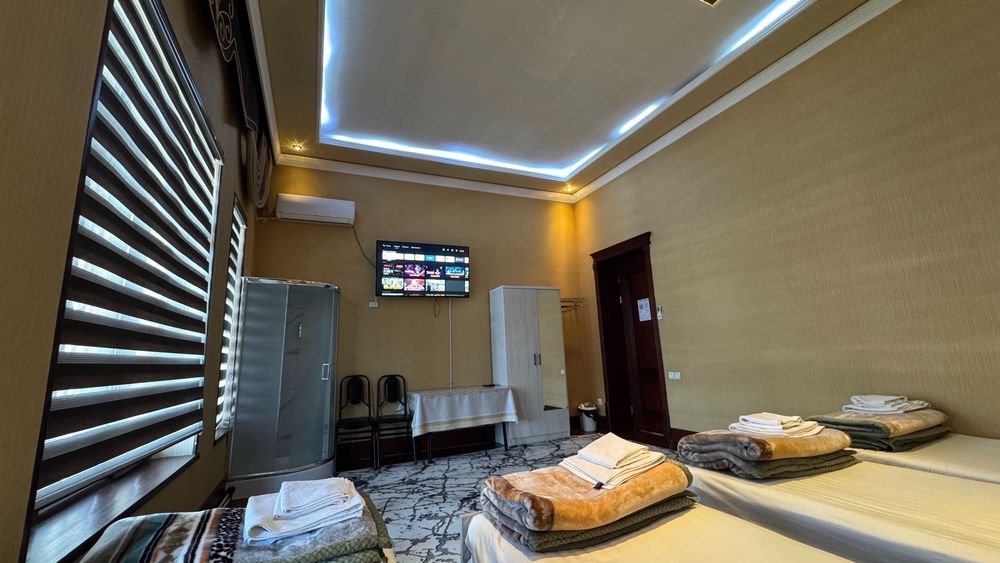 Mehmonlar uchun qulay va shinam Hostel va Hotel