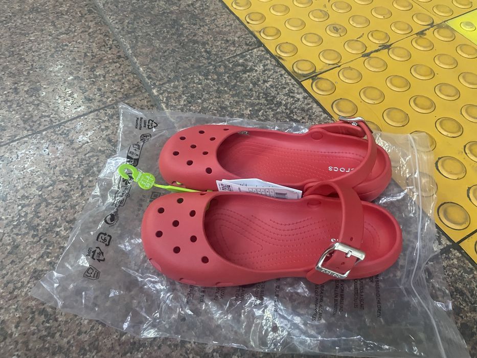 Crocs балетки, оригинал, размер w8, 38-39