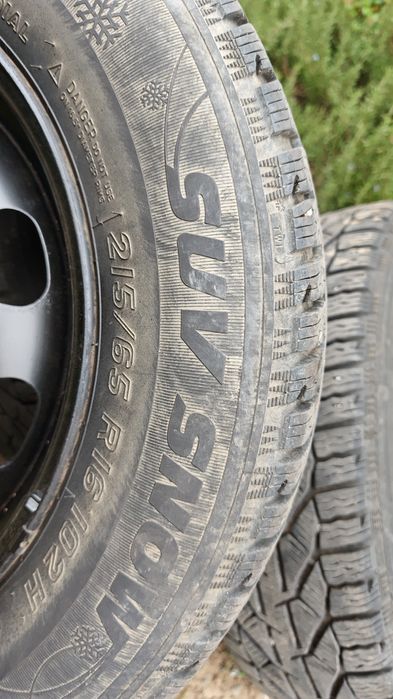 Jante tabla R16 și Cauciucuri M-S Dacia Duster