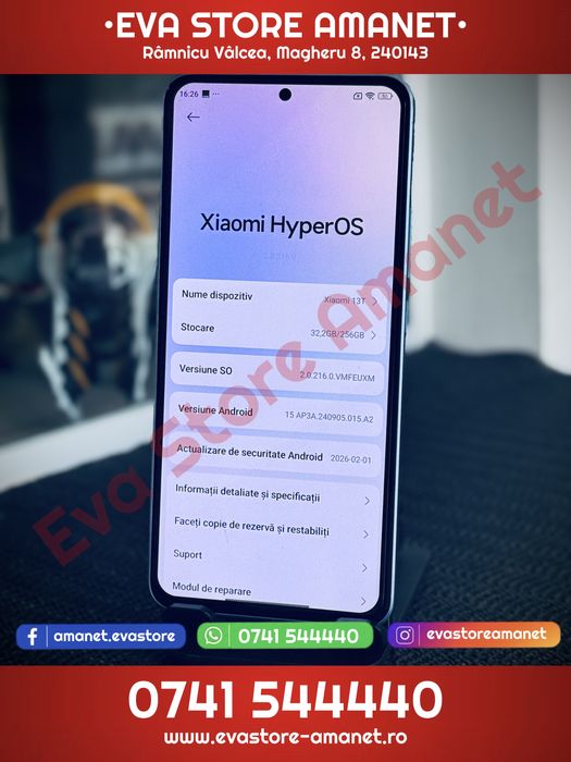 XIAOMI 13T Alpine Blue 256GB 8GB RAM Dual SIM