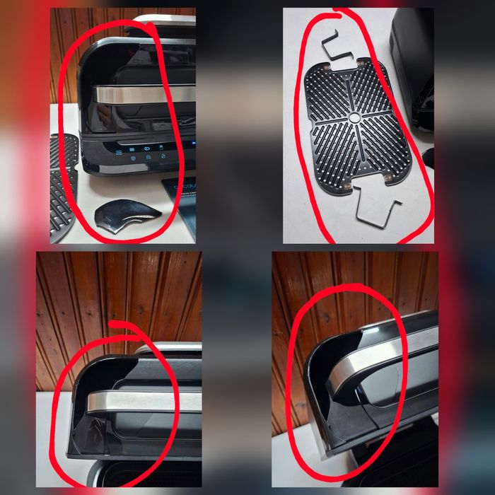 Фритюрник,Грил,Фрайър Cecotec Cecofry FireDome6000,2400W,6режима,4нива