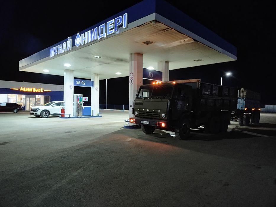 КамАЗ с прицепом