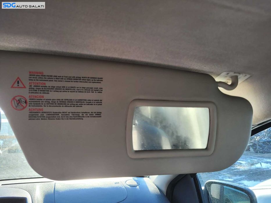 Parasolar Dreapta Pasager Renault Clio 3 2005 - 2014 [C3661]