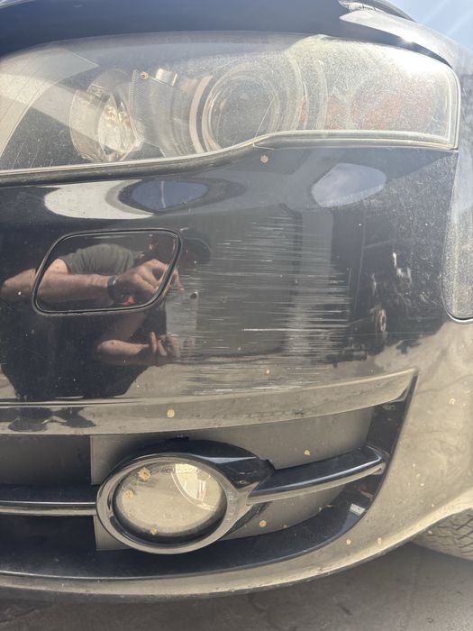 Bara completa cu spalatoare si grila cromata audi a4b7