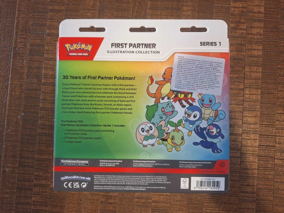Pokemon TCG - First Partner Illustration Collection Series 1 (EN - Sealed - Sigilata)