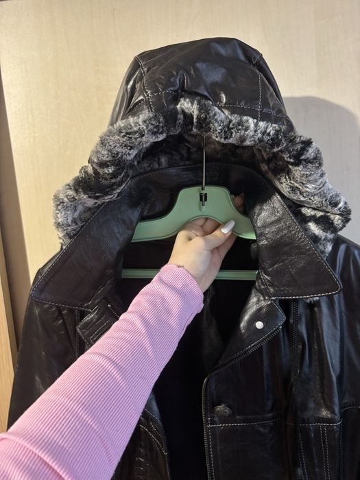 Яке от естествена кожа (телешки бокс)