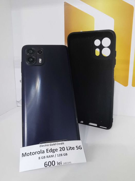 Motorola Edge 20 Lite 5G 8GB RAM/128GB/Electric Graphite ID6564