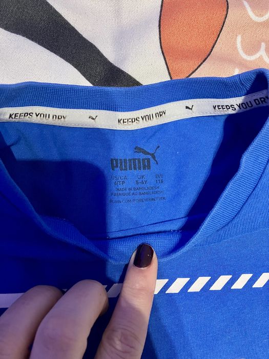Vand tricou Puma marimea 116 (5-6 ani)