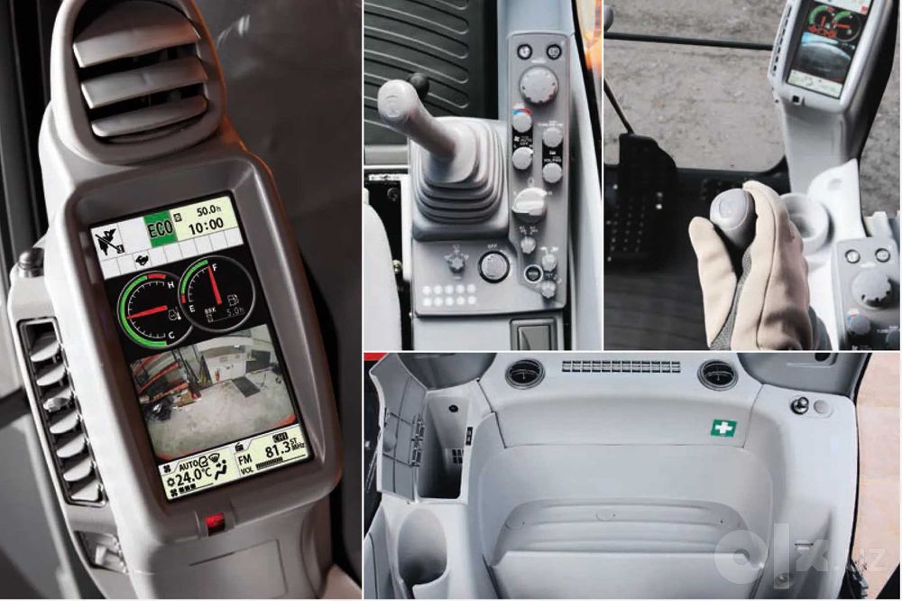 Гусеничный экскаватор HITACHI ZX200-5A ковш 1 м3