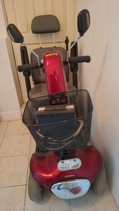 Scuter electric electric, are nevoie de baterie