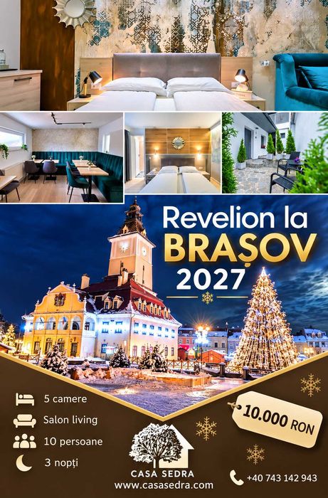 Revelion 2027 Brașov - centrul istoric