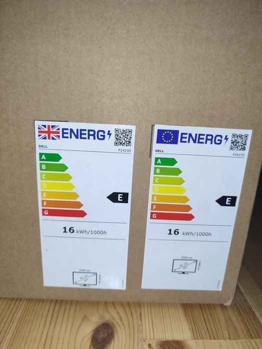 Монитор Dell P2423D. Чисто нов още в кутия.