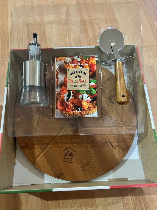 Set Cadou Pizza / Aperitiv „Mes Apéros Dolce Vita” – NOU, Sigilat