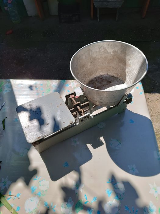 Cantar balanta - cantar cu tas, cantar cu  greutăți -  10 kg