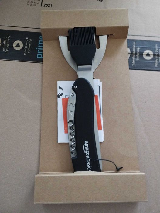 Инструмент за барбекю 4в1 сгъваеми прибори за барбекю