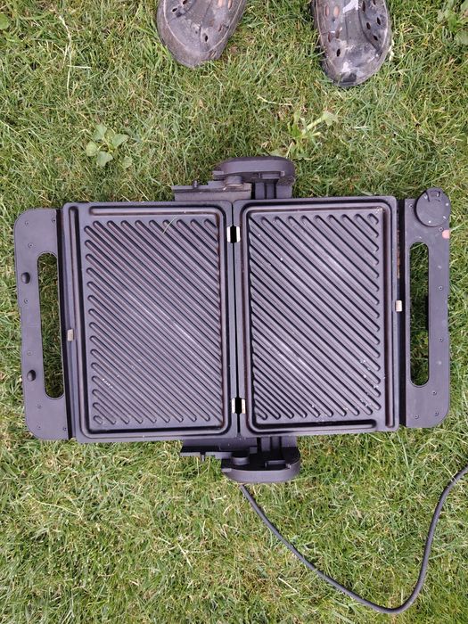Grătar electric cu doua module
