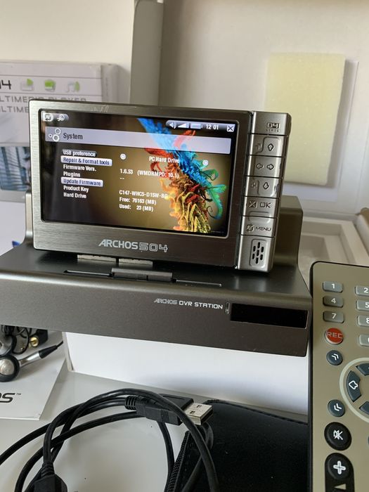 Archos 504 80 Gb Media Player portabil full box
