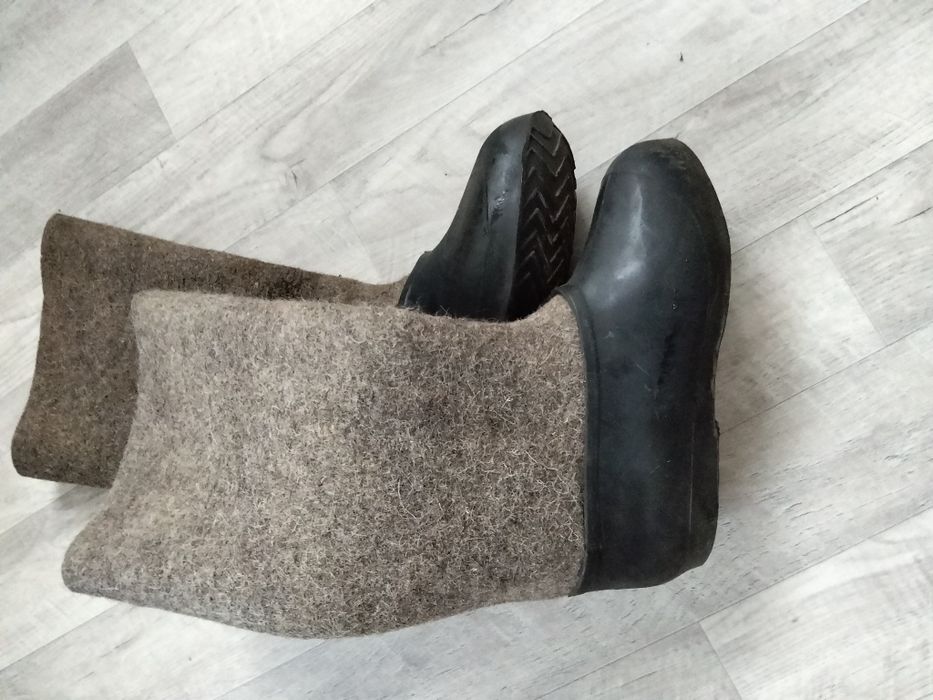 Валенки с галошами 44-45р.