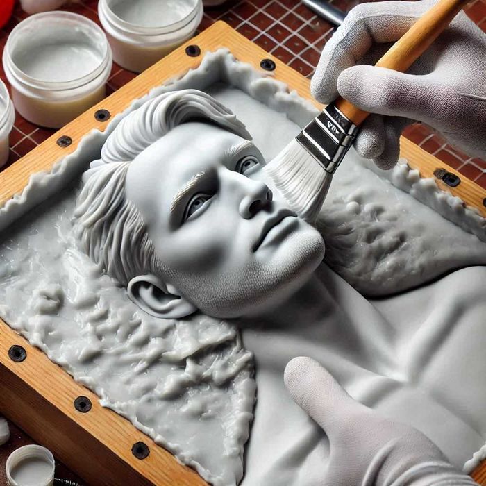 Силикон за калъпи Течен силиконов каучук Силиконови каучуци 10 кг