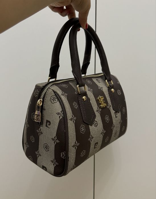 Сумка Pierre Cardin, форма «бочонок»