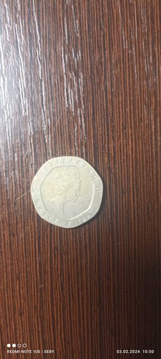 Vând moneda NEW PENCE 2