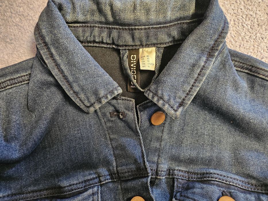 Geaca blugi H&M, potrivita marimii S
