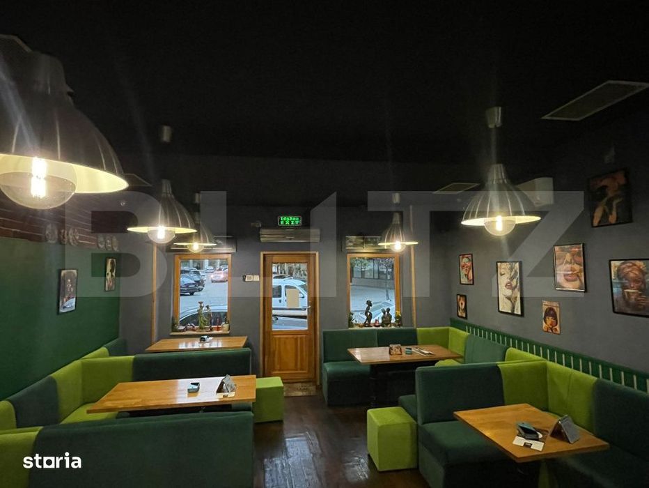 Afacere la cheie, bar 115 mpu plus terasa, zona Ultracentrala