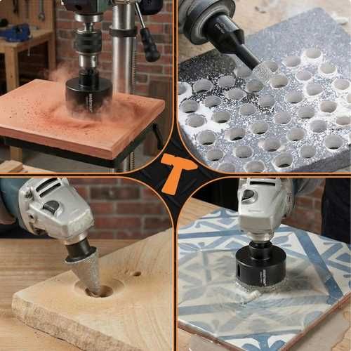 Диамантени Боркорони за Плочки Фаянс Теракот Гранитогрес Бетон Камък