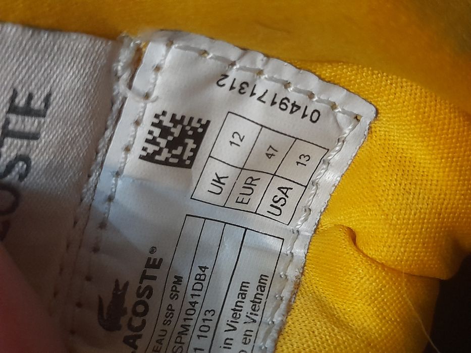 Лакосте обувки спортноелегантни