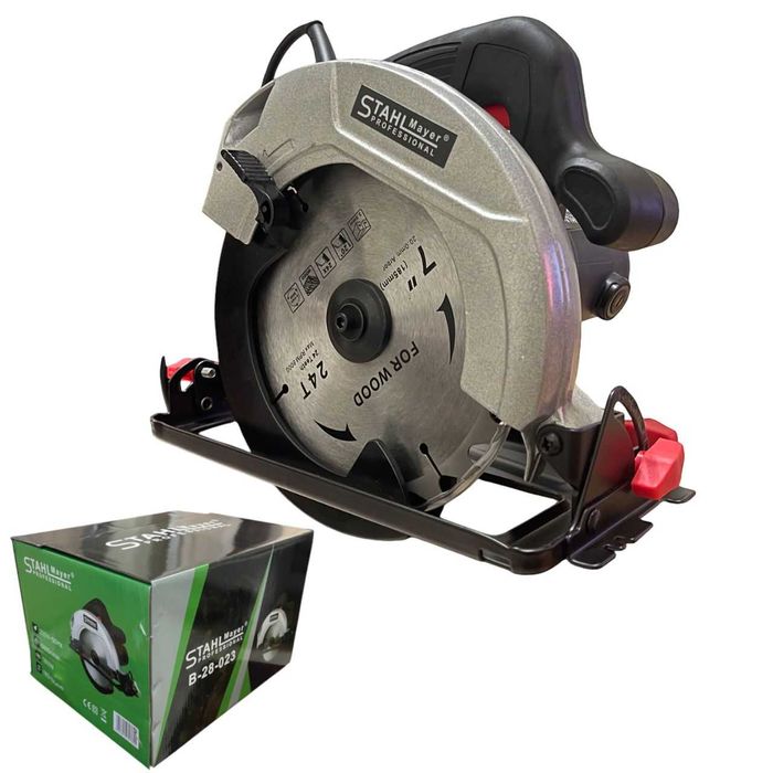 Немски професионален ръчен циркуляр STAHLMAYER 185mm – 1800W