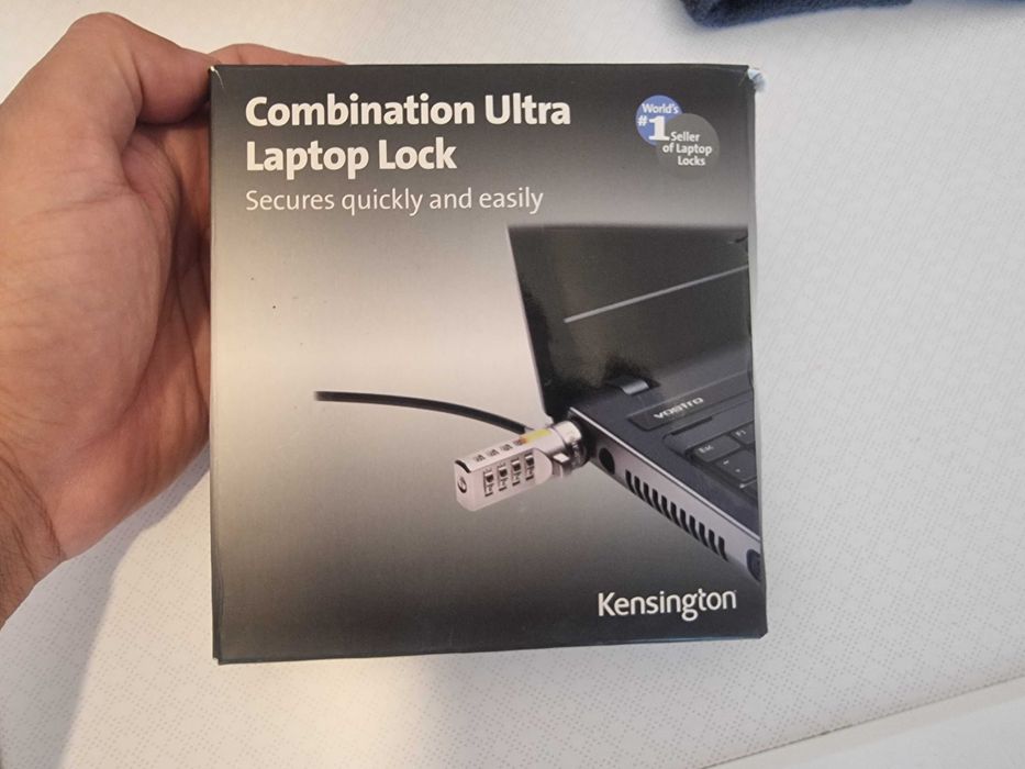 laptop lock antifurt cu cifru 2 metri