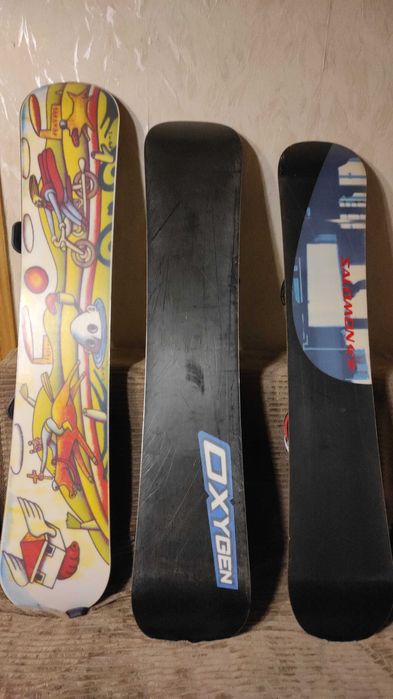 vand snowboard 156cm, 149cm, 153 cm, Mambo, Salomon si Oxygen si huse