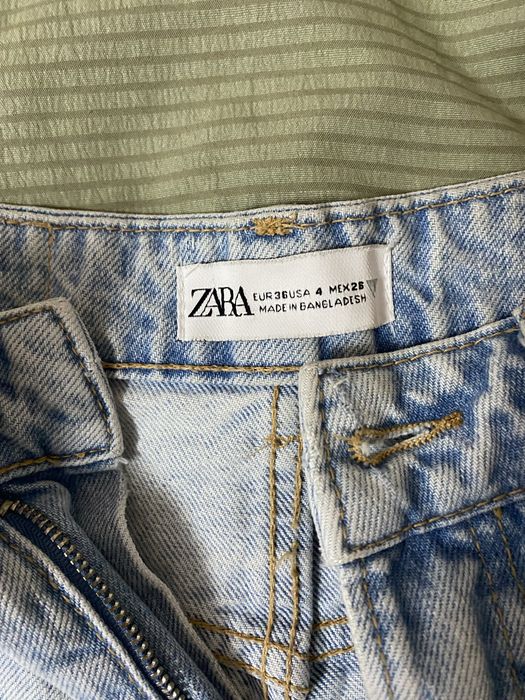 Джинсовая Шорты Zara, размер S, M  в хорошем состоянии