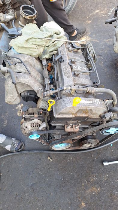 Двигатель и коробка Автомат Мазда 626 Птичка
