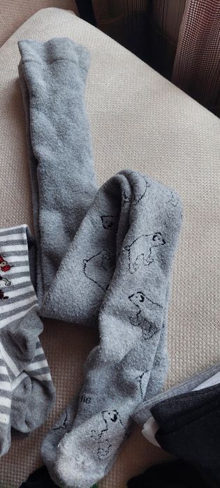 Зимни нови чорапи, ски чорапи, чорапогащници 4-6 г./110-116 см, 27-30н