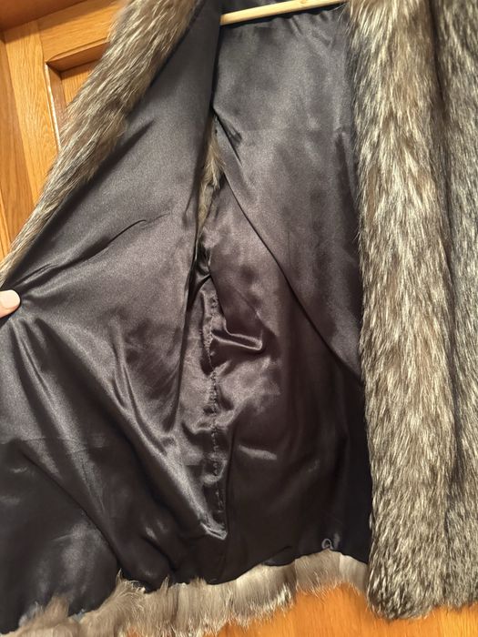 Vesta blana vulpe argintie