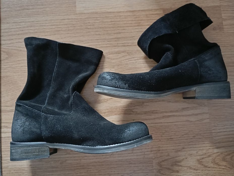 Ghete dama piele întoarsă