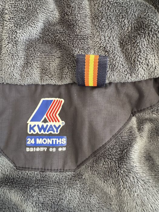 Зимно детско яке - K-Way - 92 cm