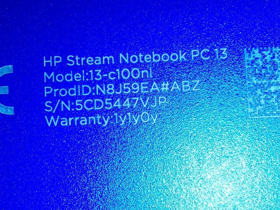 Laptop hp stream 13