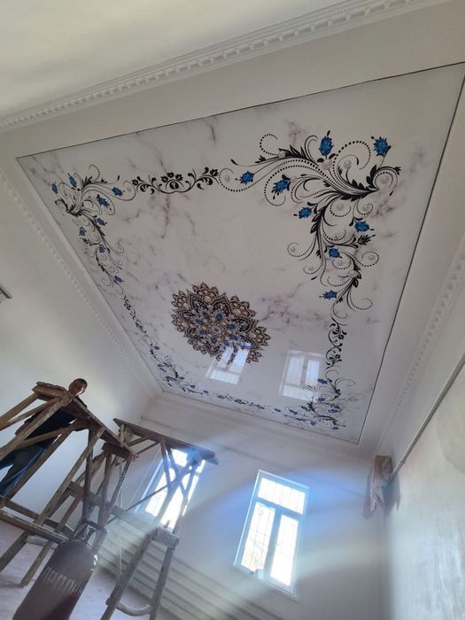 Натяжные потолки . Natejnoy potolok .Natijnoy   Shiftlar uchu